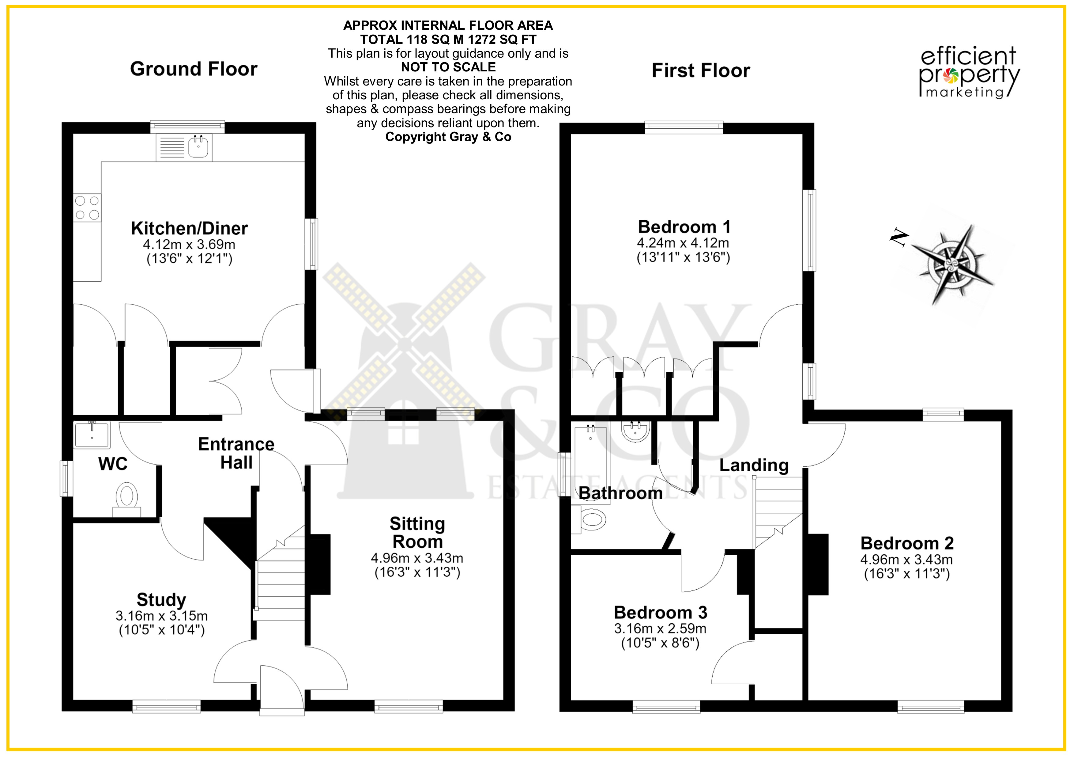 Pound Cottage , Shalford Road, Rayne floorplan