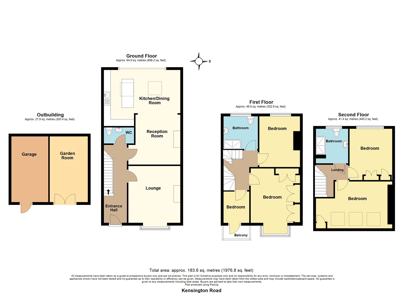 41, Kensington Road, Essex floorplan