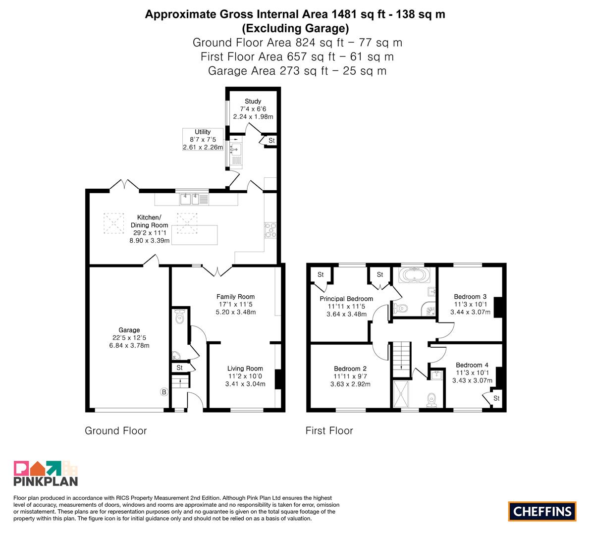 50, Ely Road, Little Downham floorplan