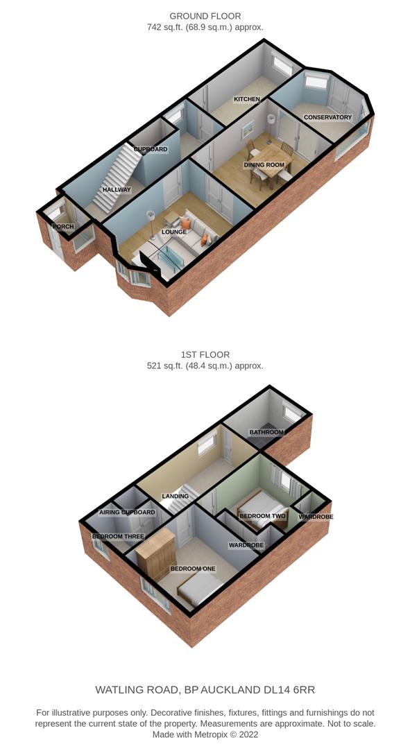 Watling Road, Auckland DL14, 3 bedroom semidetached house for