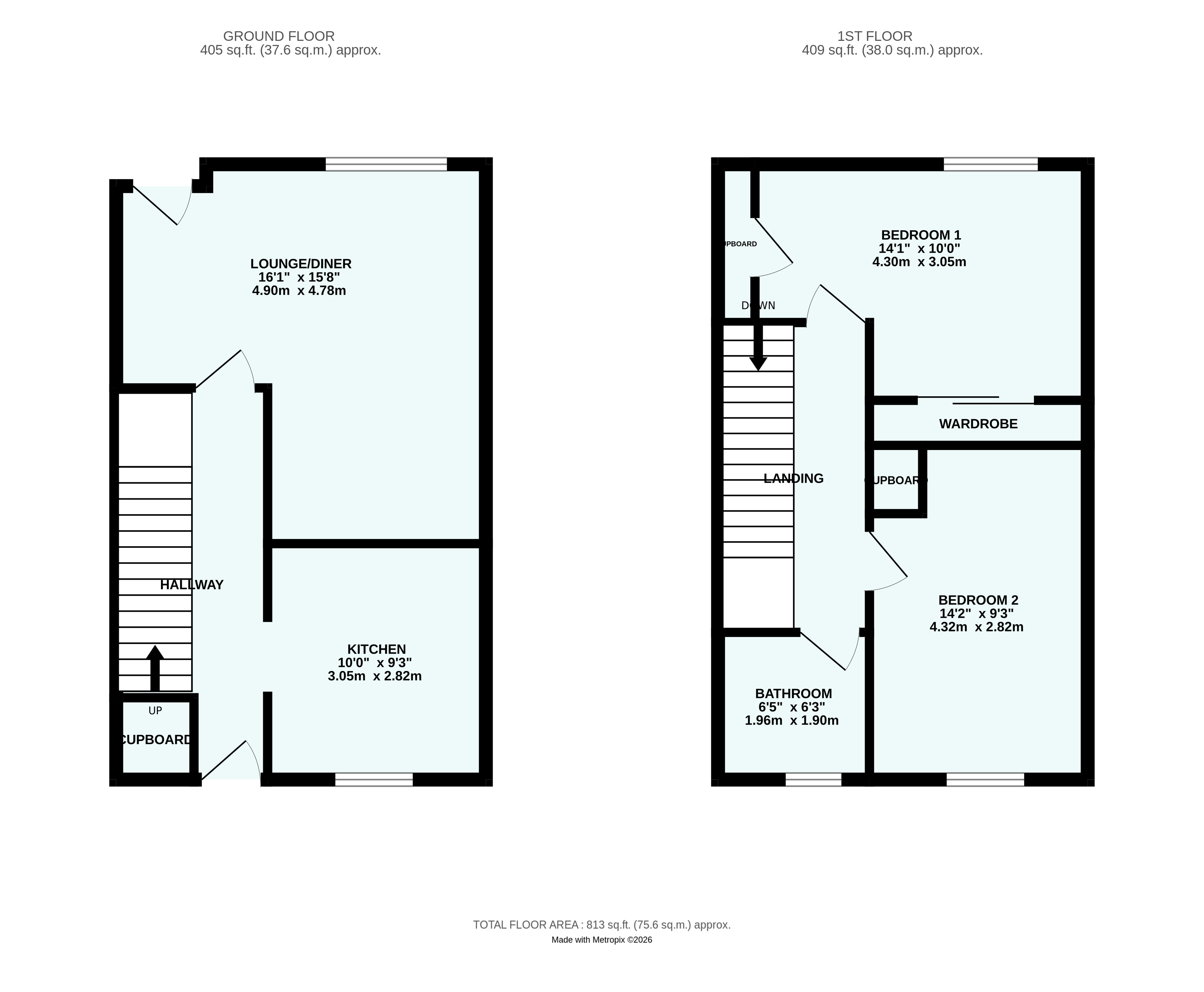 123, Duke Street, Devon floorplan