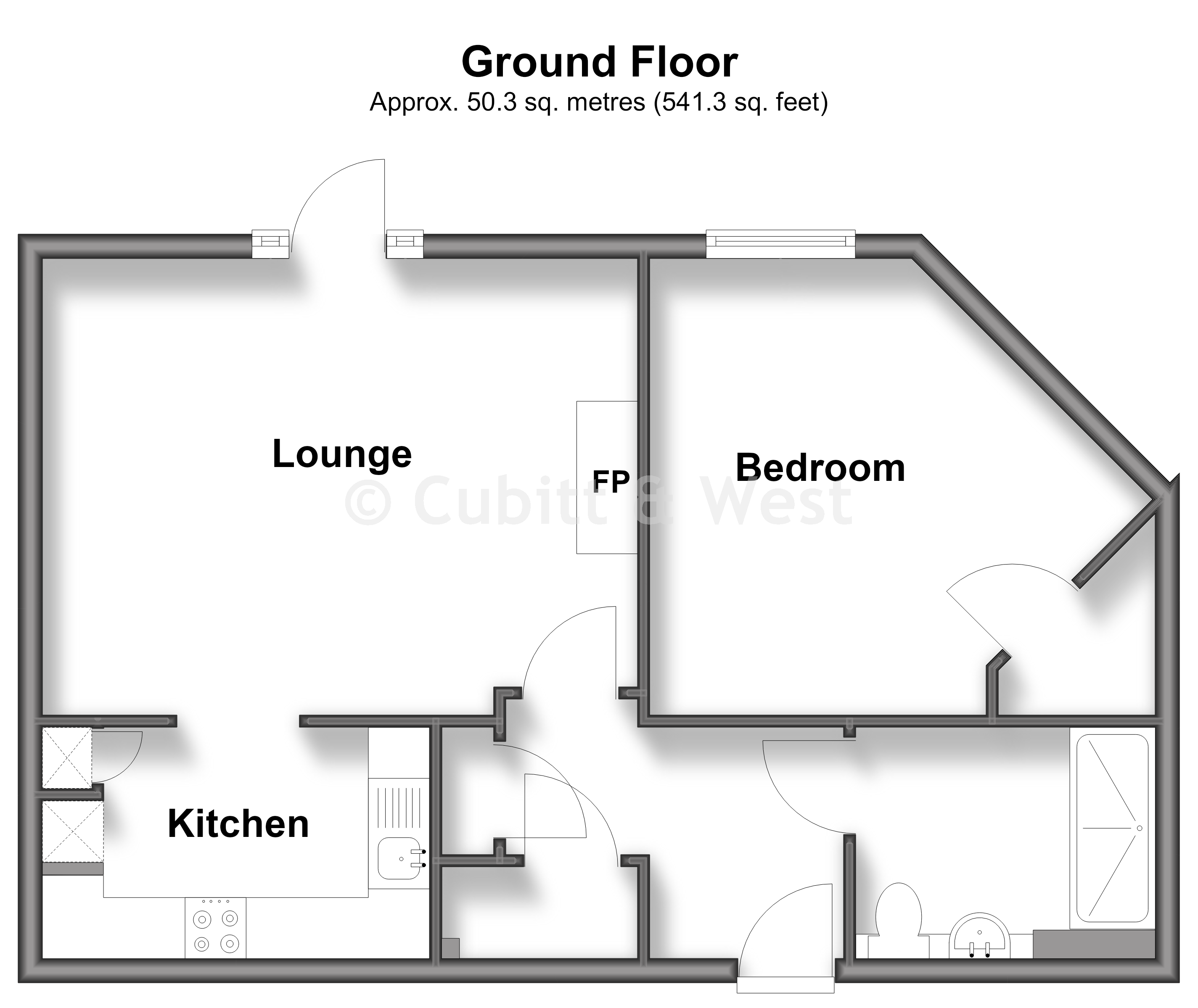 Charmans Lodge, Worthing Road, Horsham floorplan