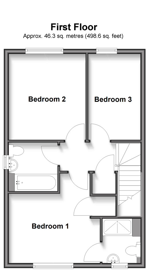 Saxon Way Cliffsend, Ramsgate floorplan