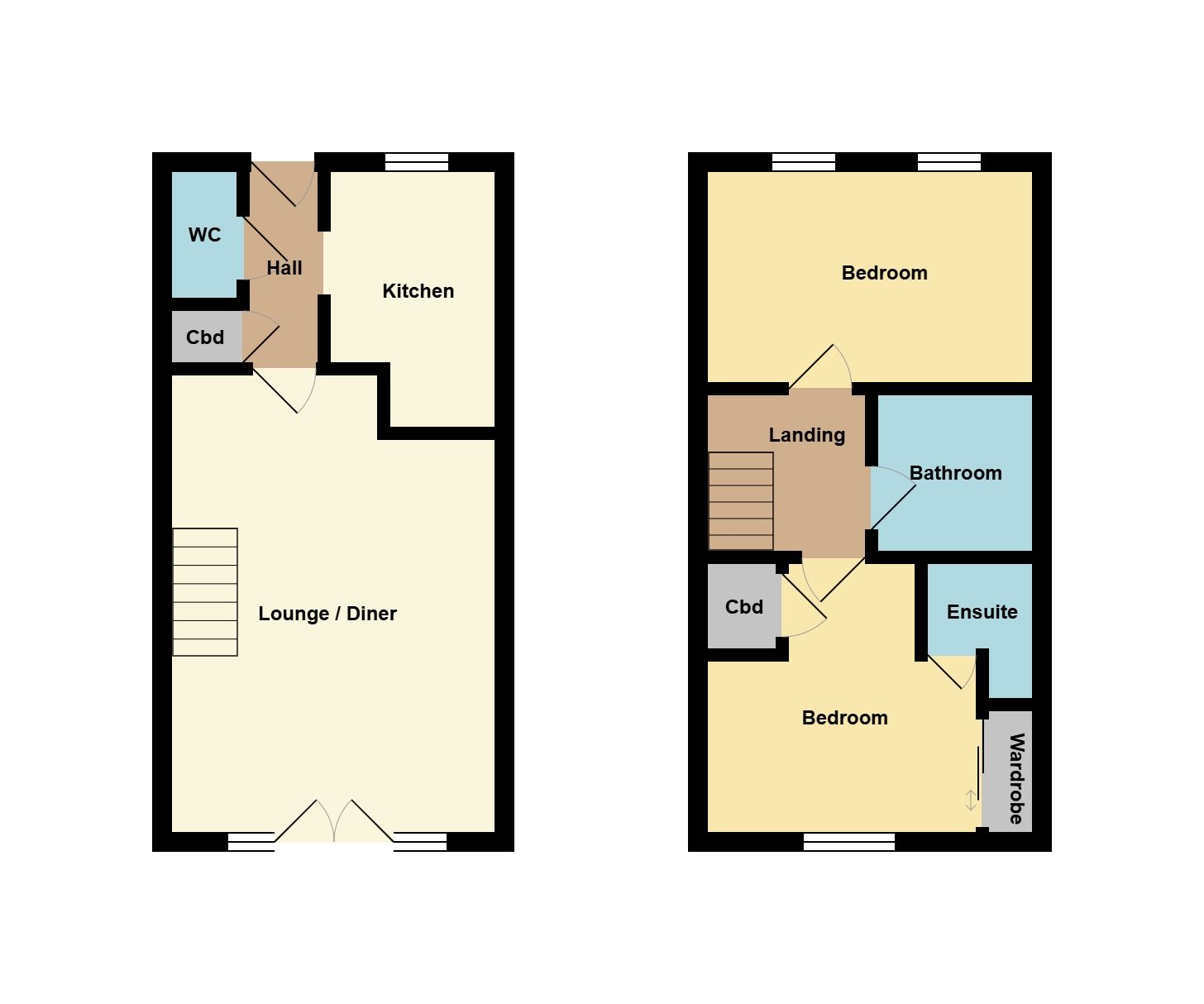 91, Heol Gruffydd, Pontypridd floorplan