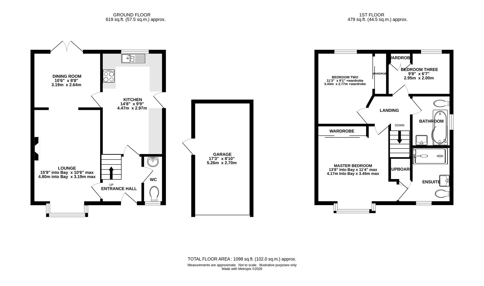 28 Elm Drive, Holmes Chapel floorplan