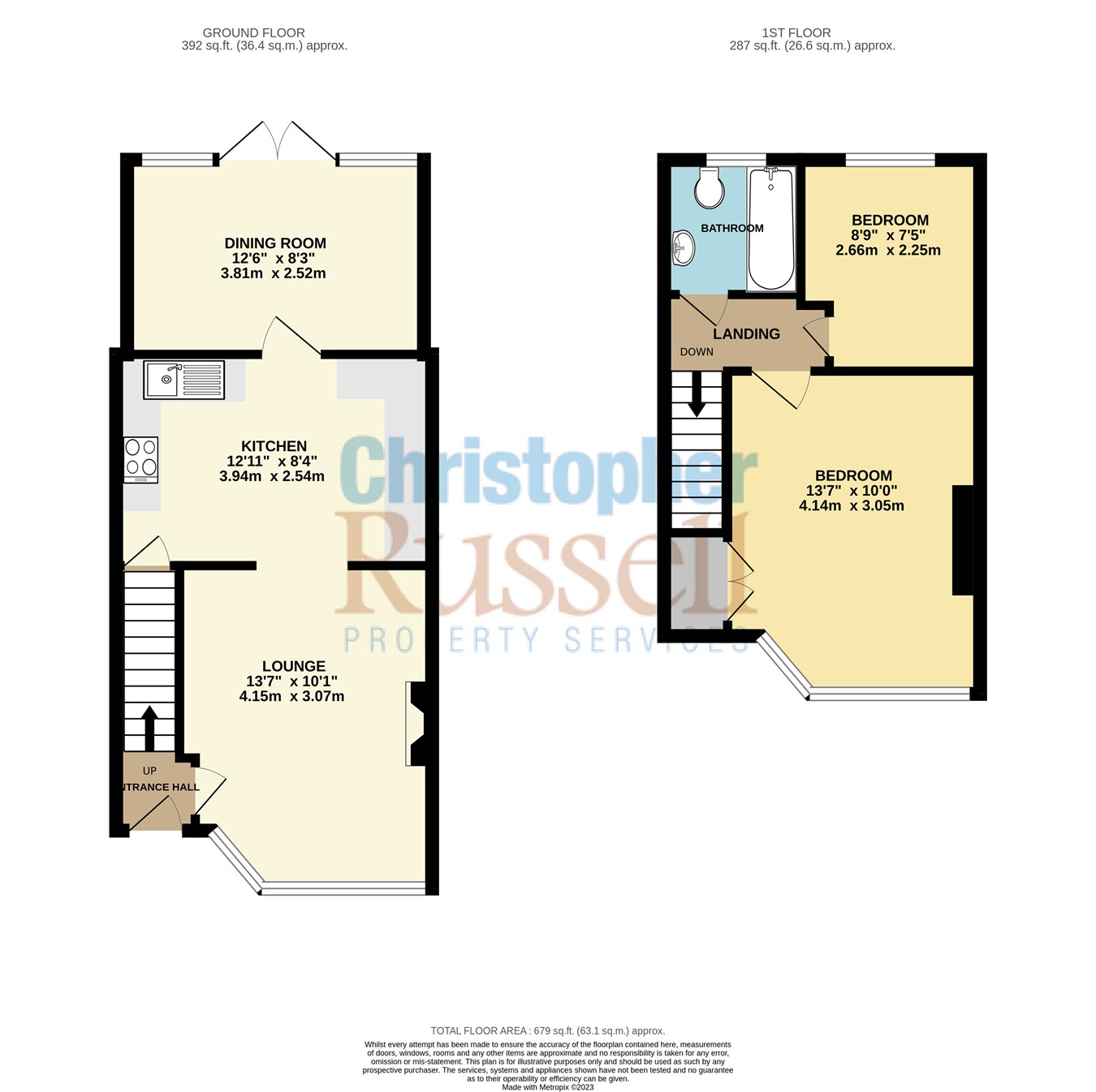 Rowley Avenue, Sidcup DA15, 2 bedroom terraced house for sale