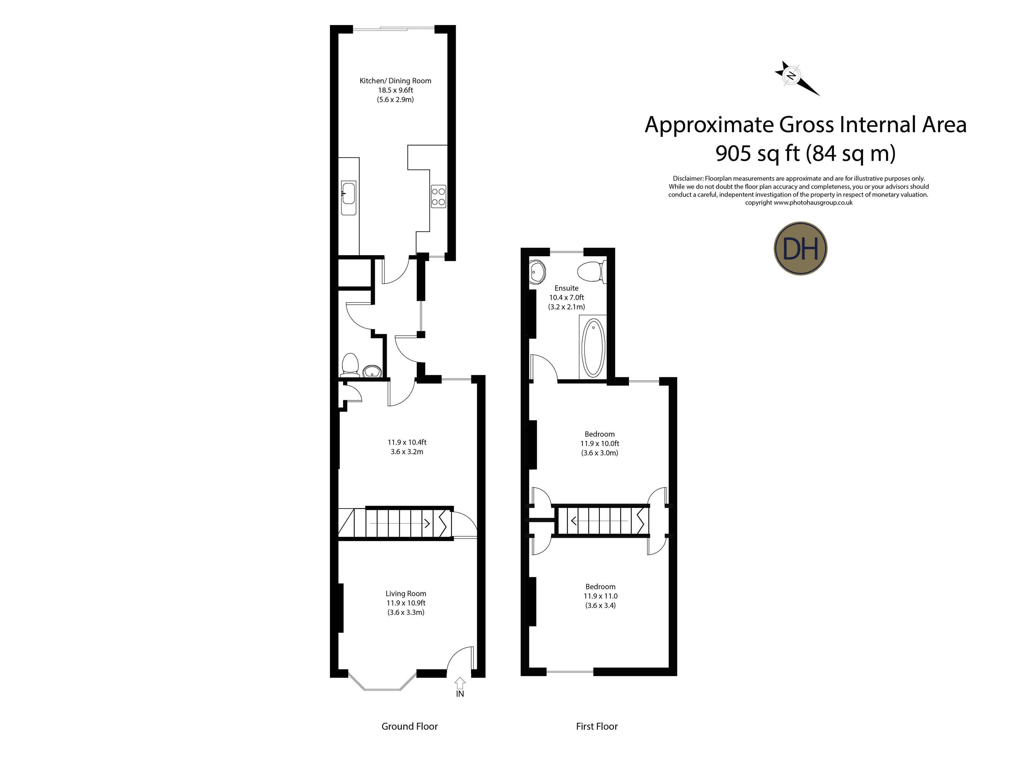 17, Gresham Road, Brentwood floorplan