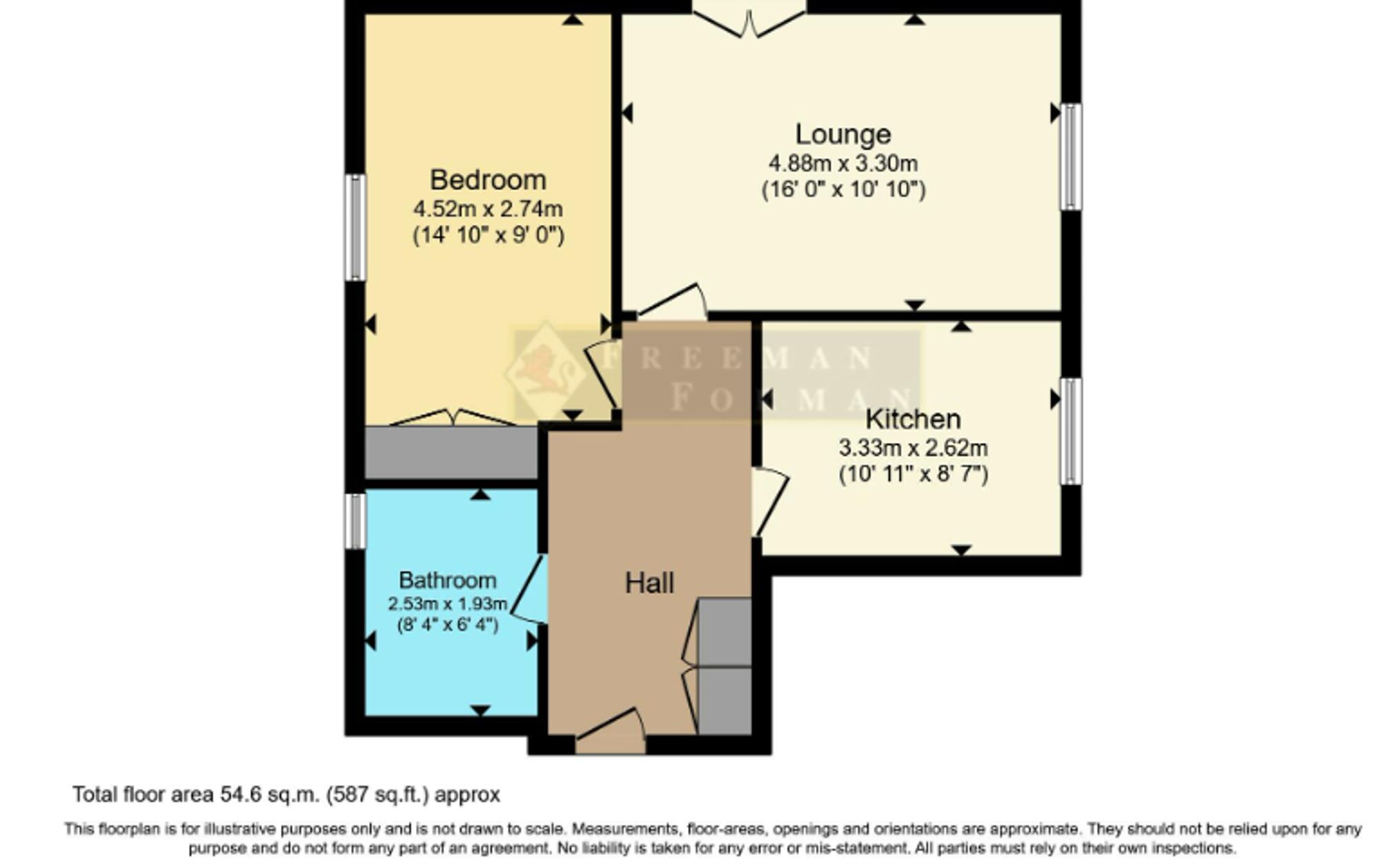 Flat 2, Albert Court Willicombe Park, Tunbridge Wells floorplan
