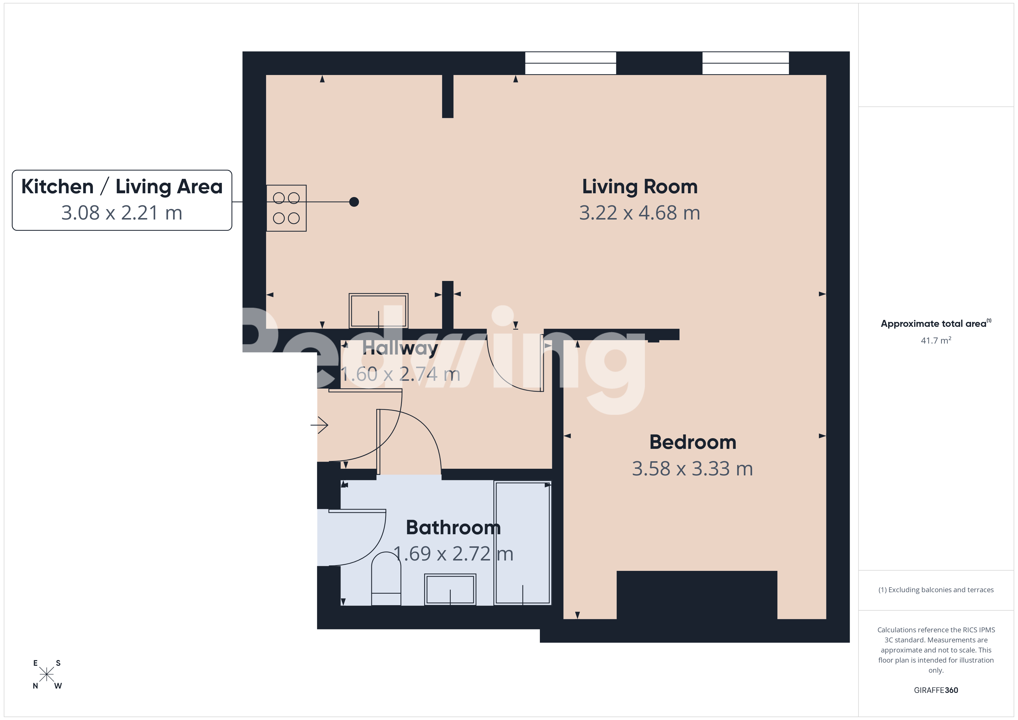 Apartment 7, 40, Henry Street, Merseyside floorplan