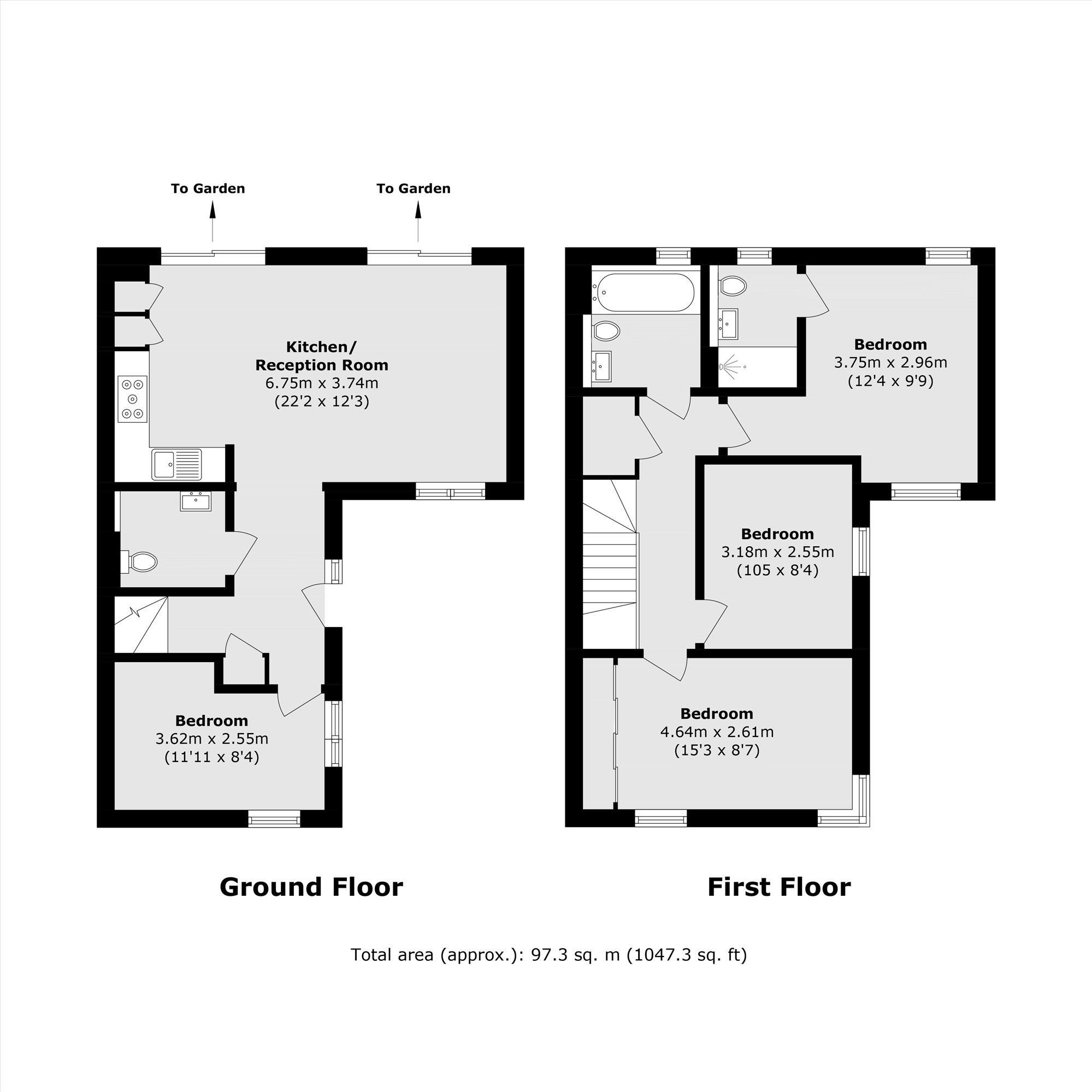 7, Hayward Mews, London floorplan