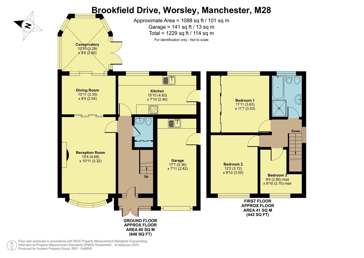 Brookfield Drive, Manchester floorplan
