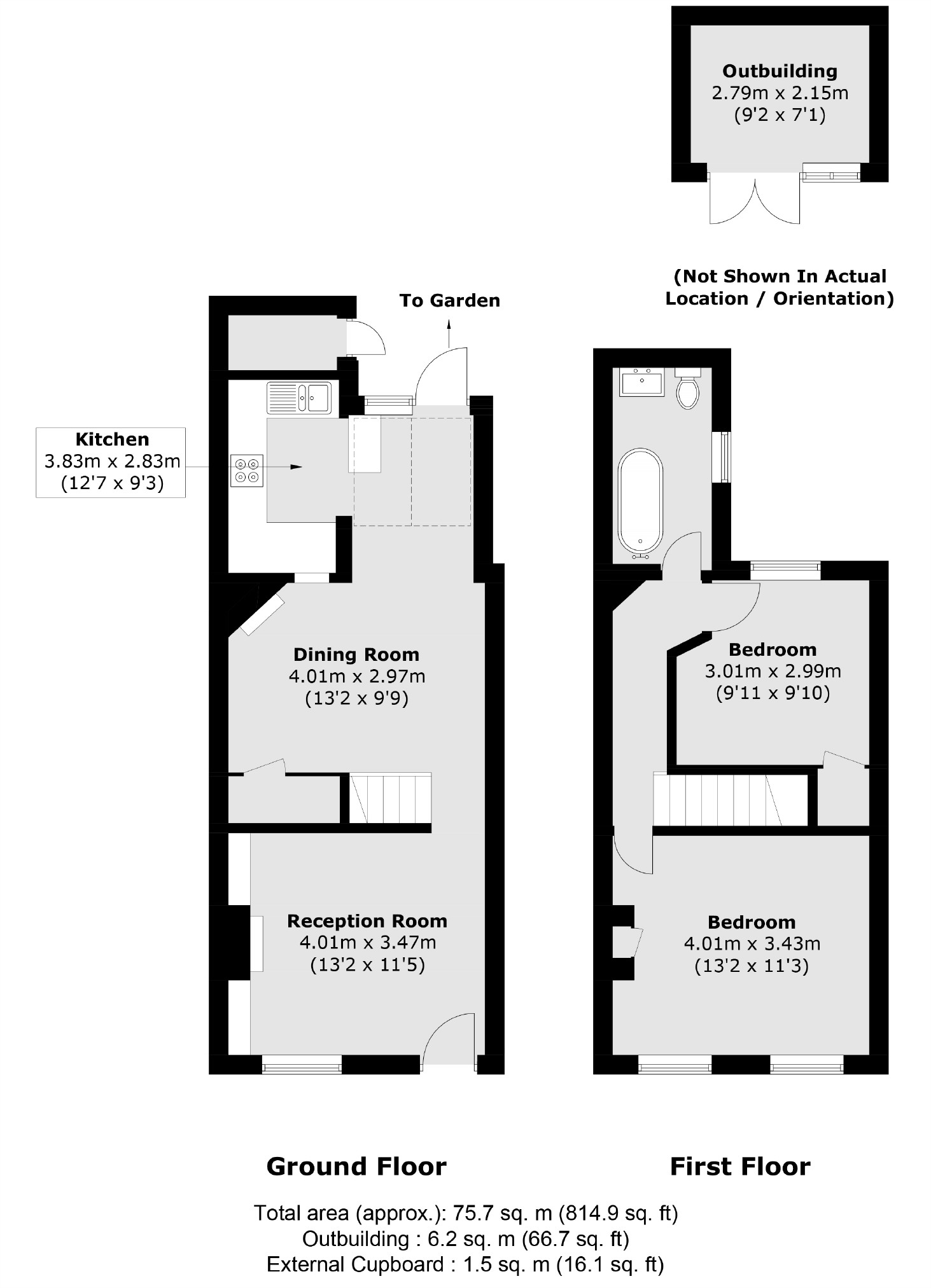 48, Watts Lane, Teddington floorplan