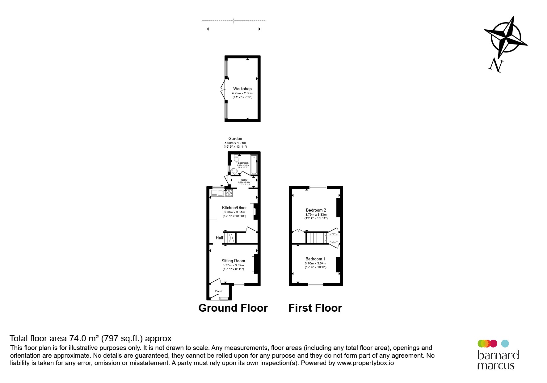 43, Oakdene Road, Betchworth floorplan