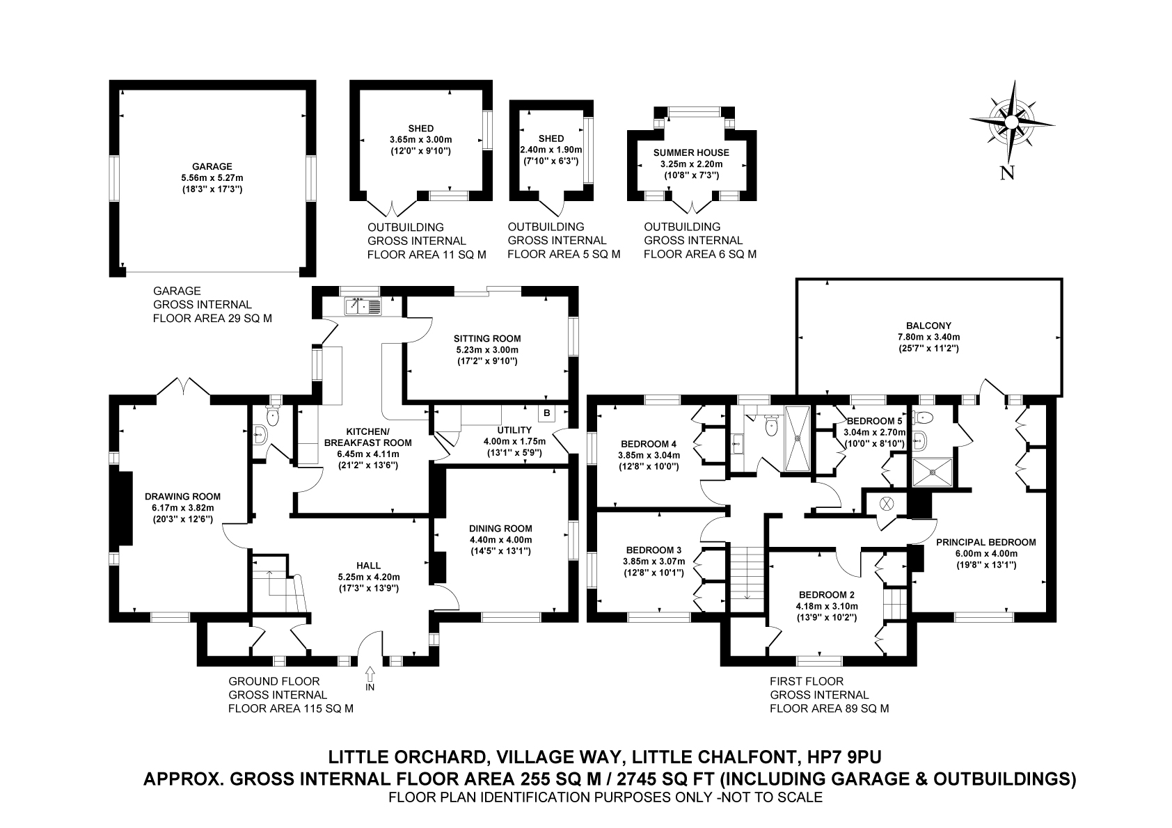 Little Orchard,, Village Way, Buckinghamshire floorplan