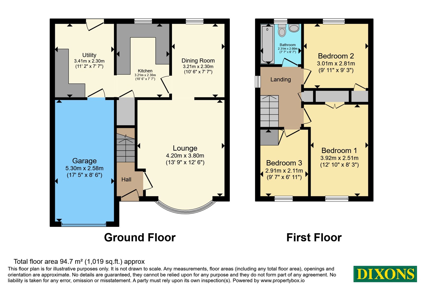 Grebe Close, West Midlands floorplan