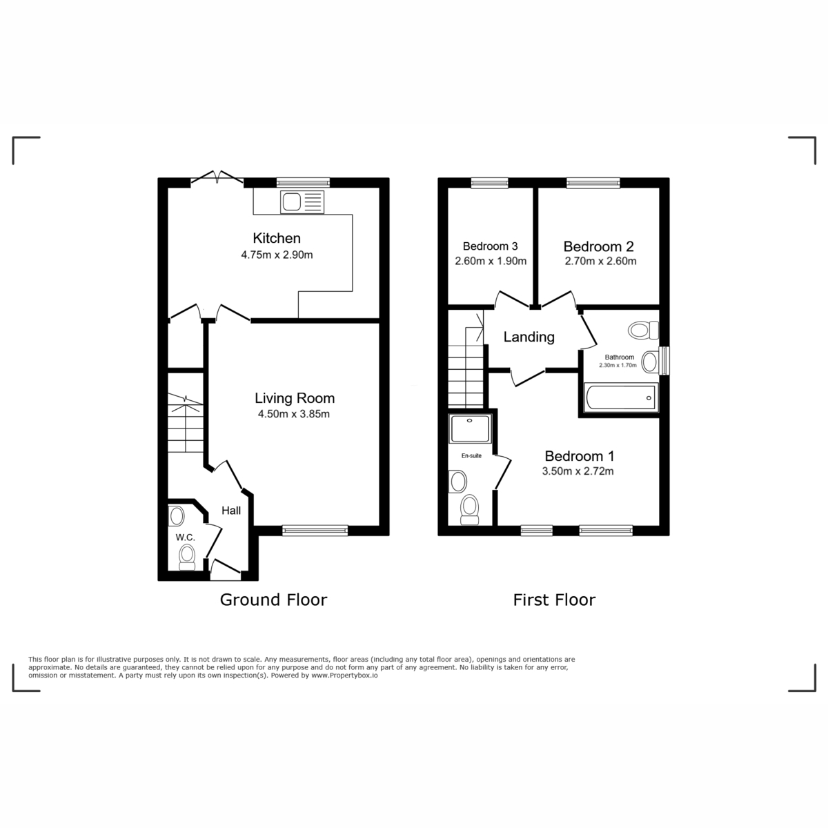 19, Maes Y Coed, Gaerwen floorplan