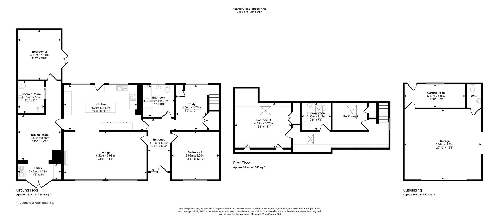 100, Scarrowscant Lane, Haverfordwest floorplan