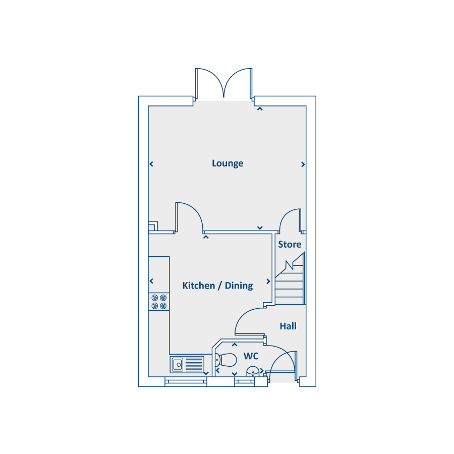 "The Bamburgh" at Rathmell Road, Leeds LS15, 3 bedroom property for