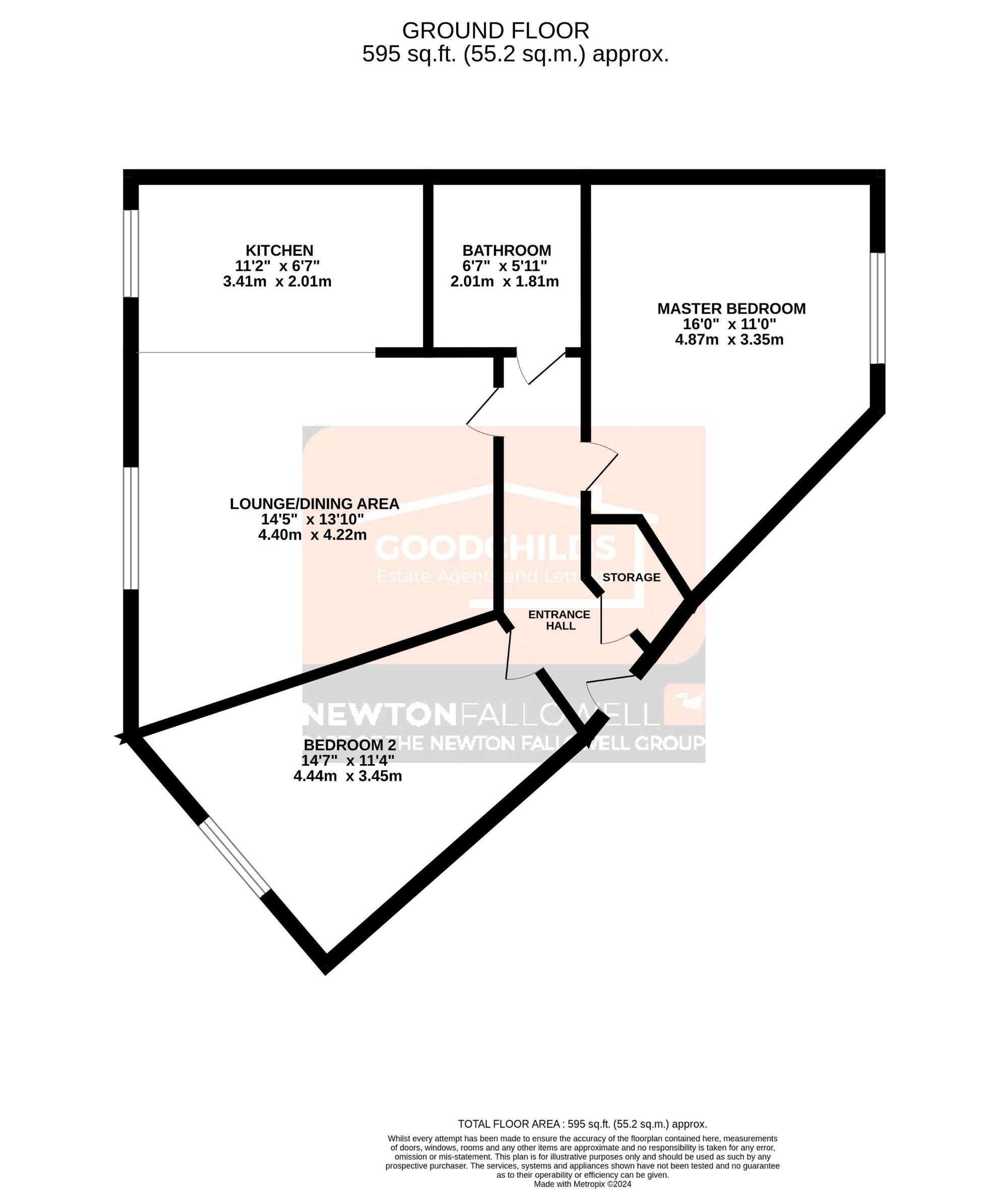 42 Blithfield Way, Stoke-On-Trent floorplan