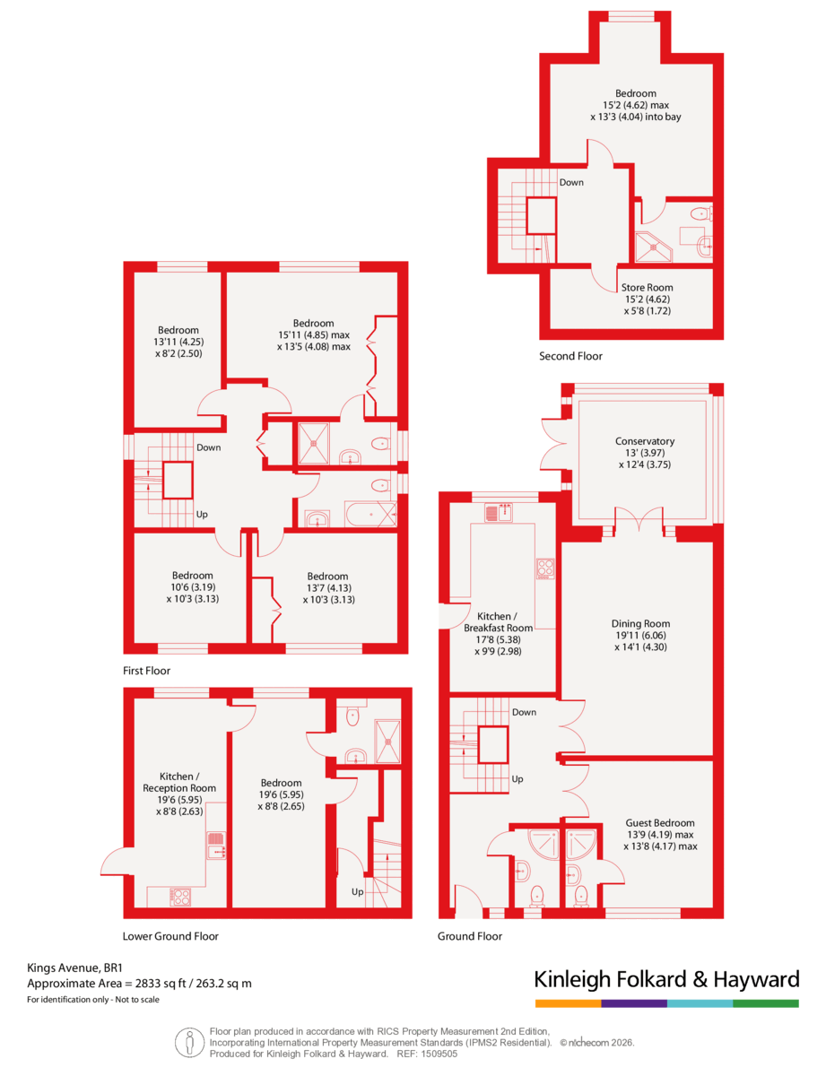 15, Kings Avenue, Bromley floorplan
