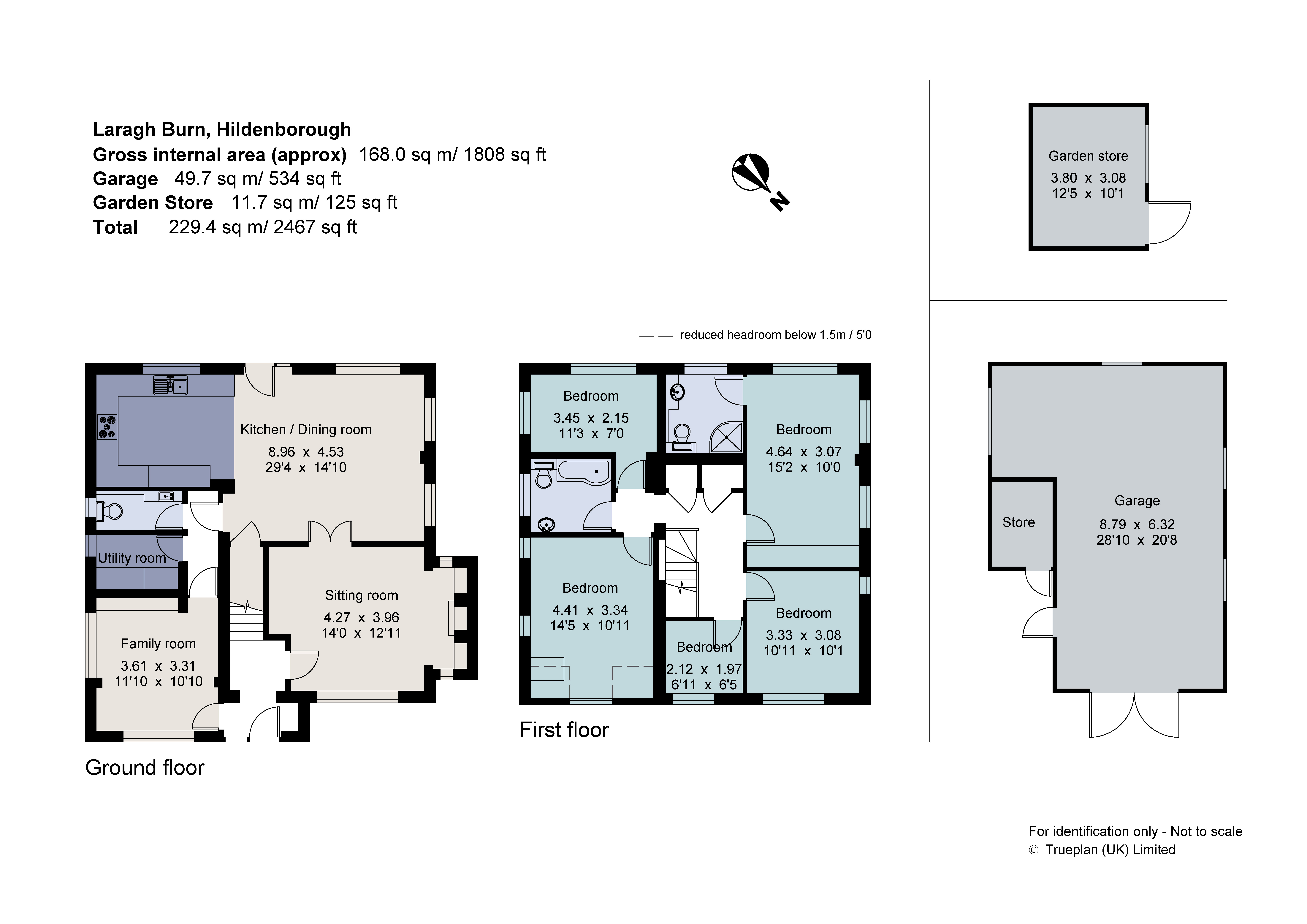 Laragh Burn,, Riding Lane, Tonbridge floorplan