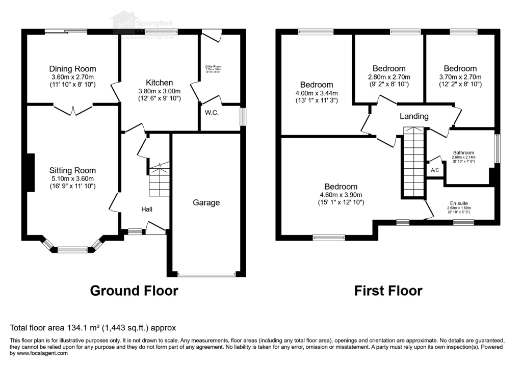 14, Leigh Drive, Stortford floorplan