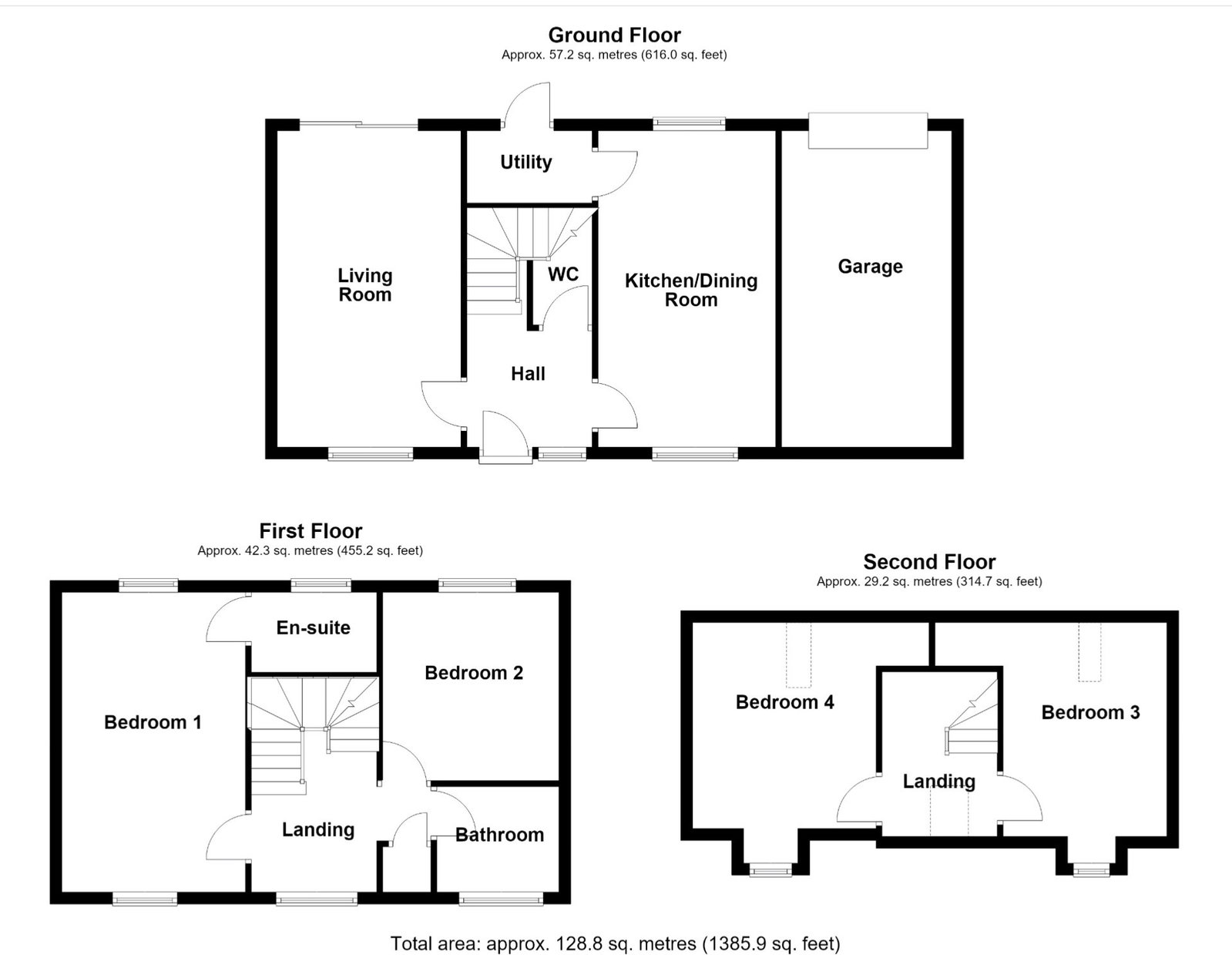 24, Long Meadow, Bridgend floorplan