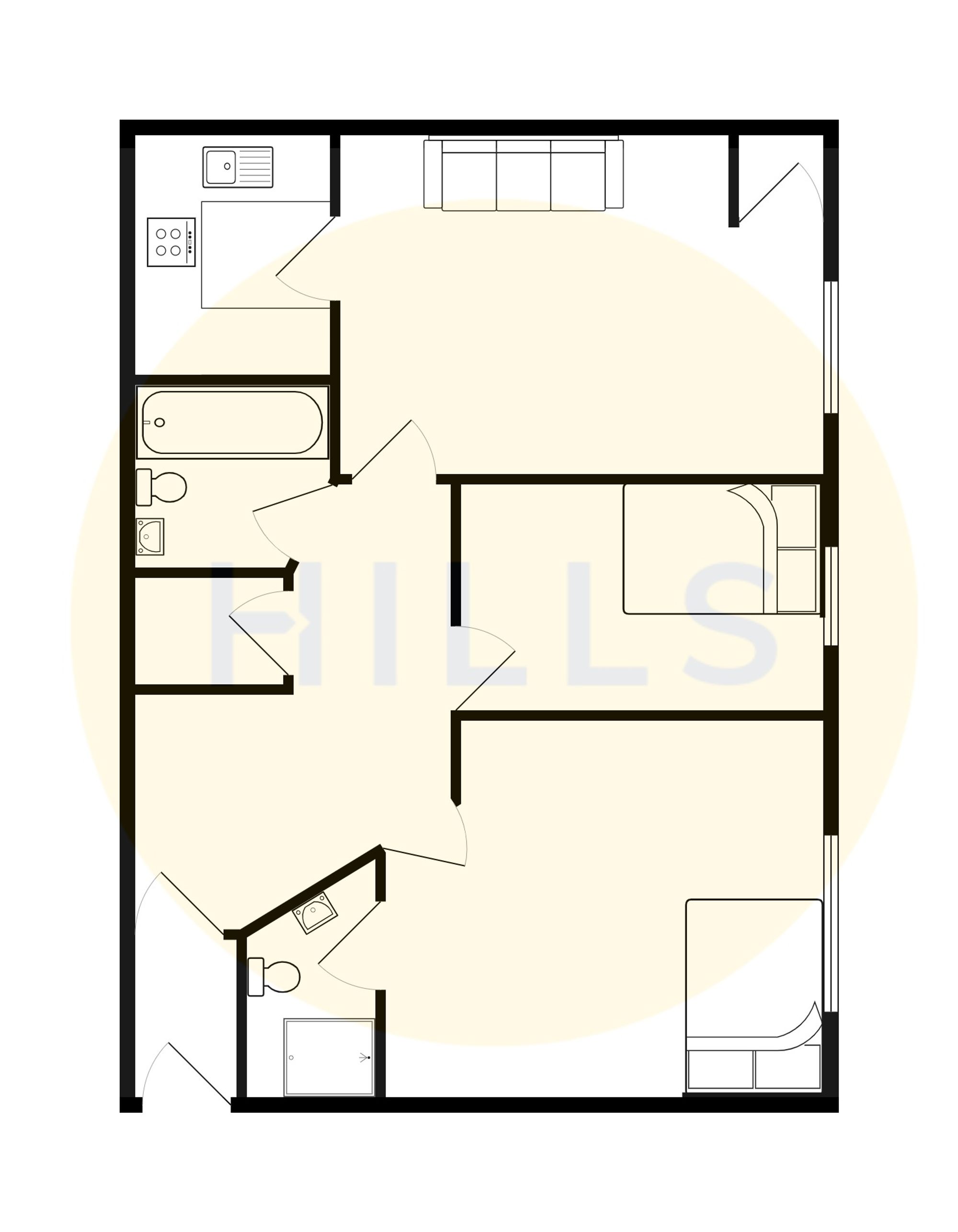 21 Little Bolton Terrace, Salford floorplan