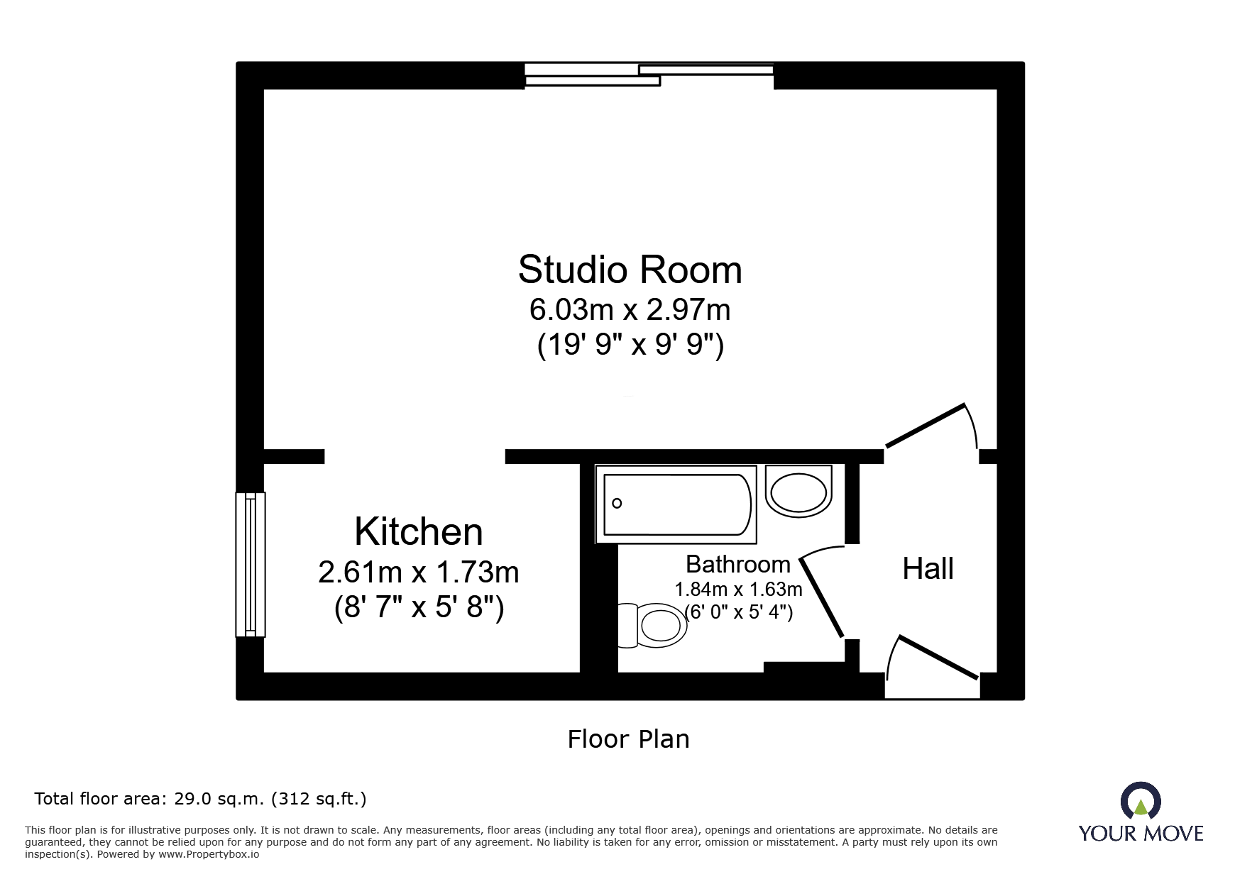 27 Manton Court,, Rotunda Road, East Sussex floorplan