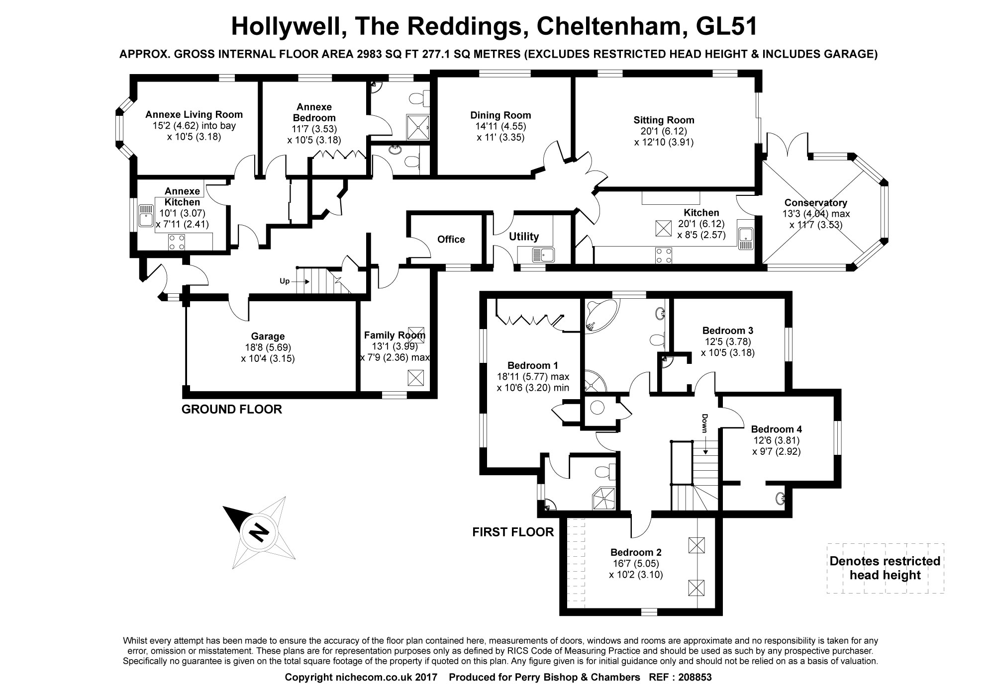 5 Bedrooms Detached house for sale in The Reddings, Cheltenham GL51