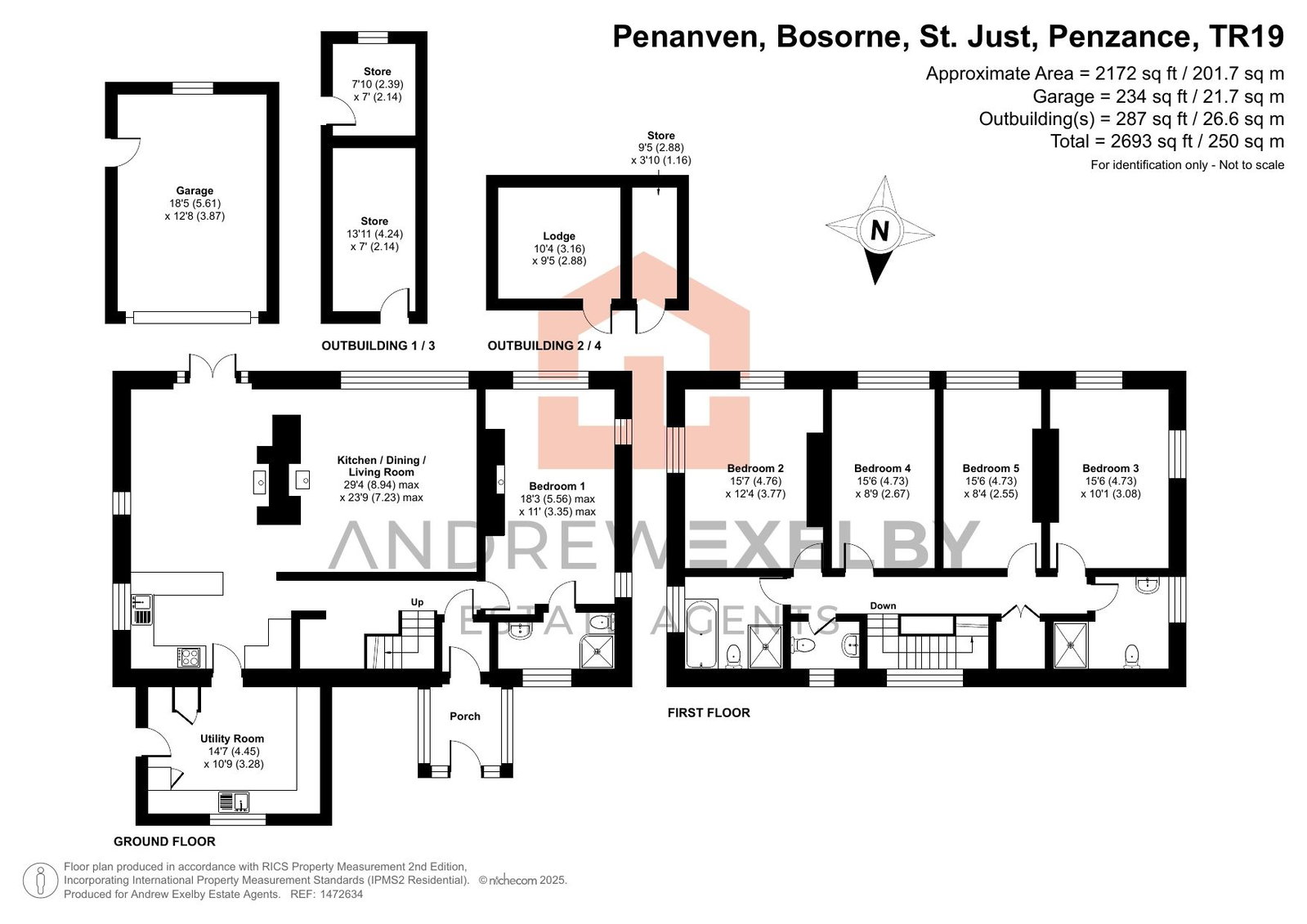Penanven, Bosorne, Penzance floorplan