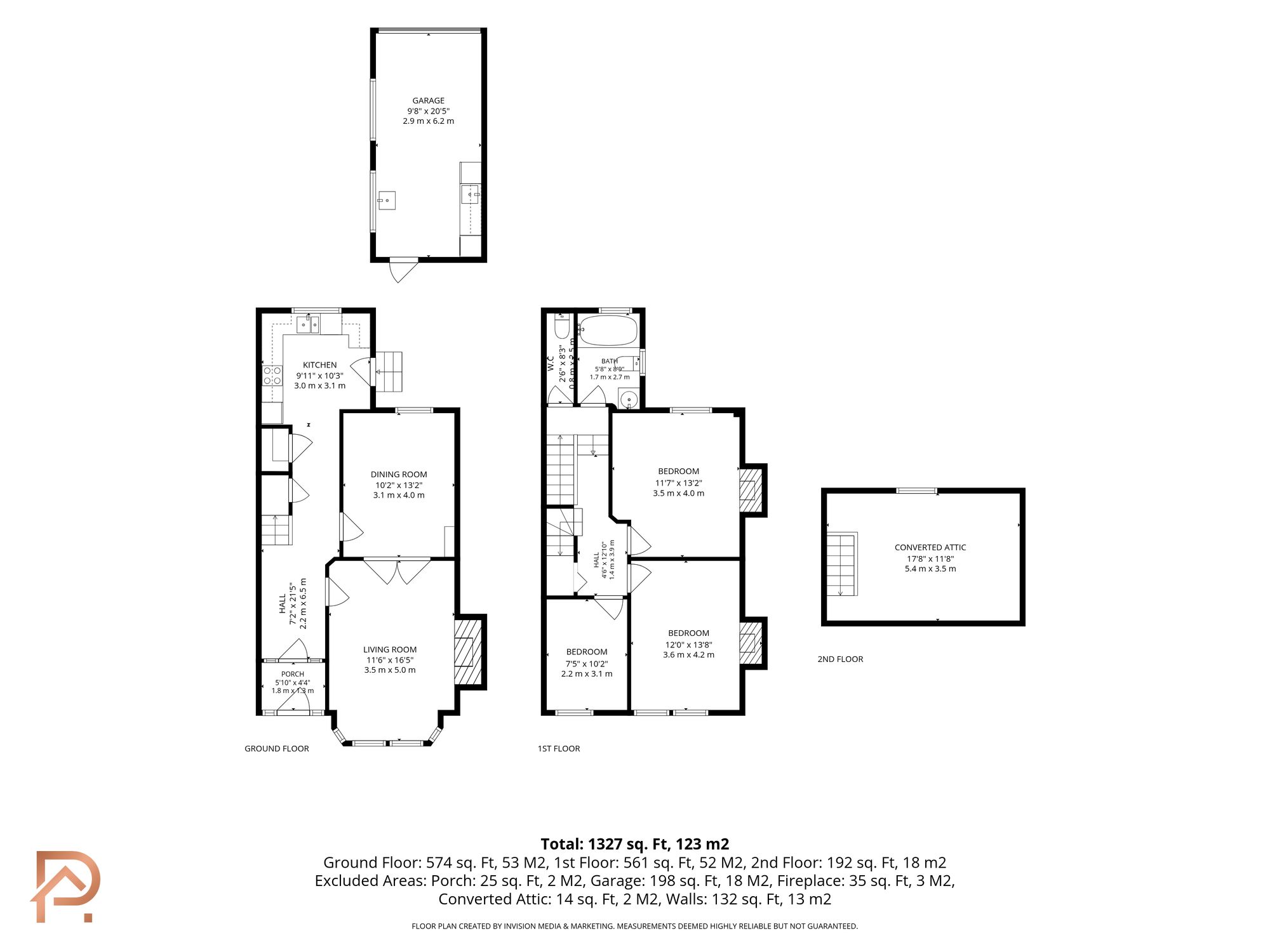 2 Roslyn Terrace, Isle Of Man floorplan