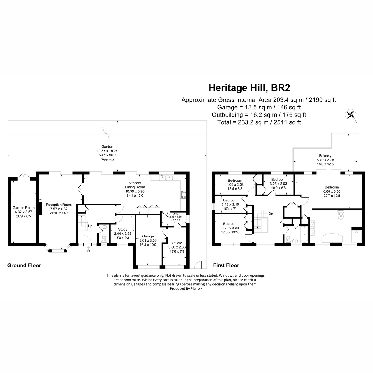 1, Heritage Hill, Keston floorplan