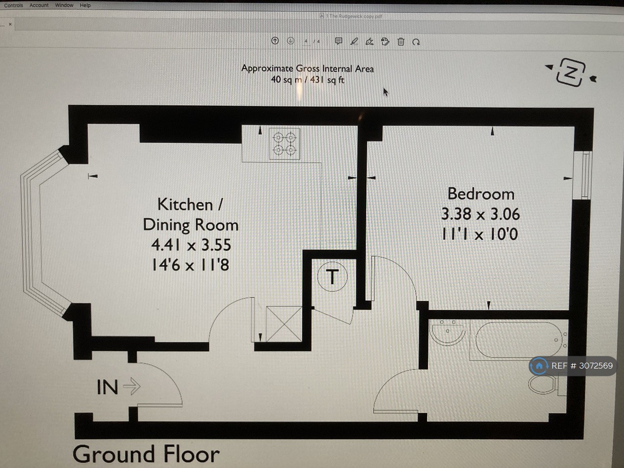 Sussex Street, Winchester floorplan