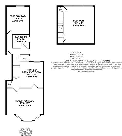 2 Bedrooms Maisonette to rent in Oldfield Road, Willesden, London NW10