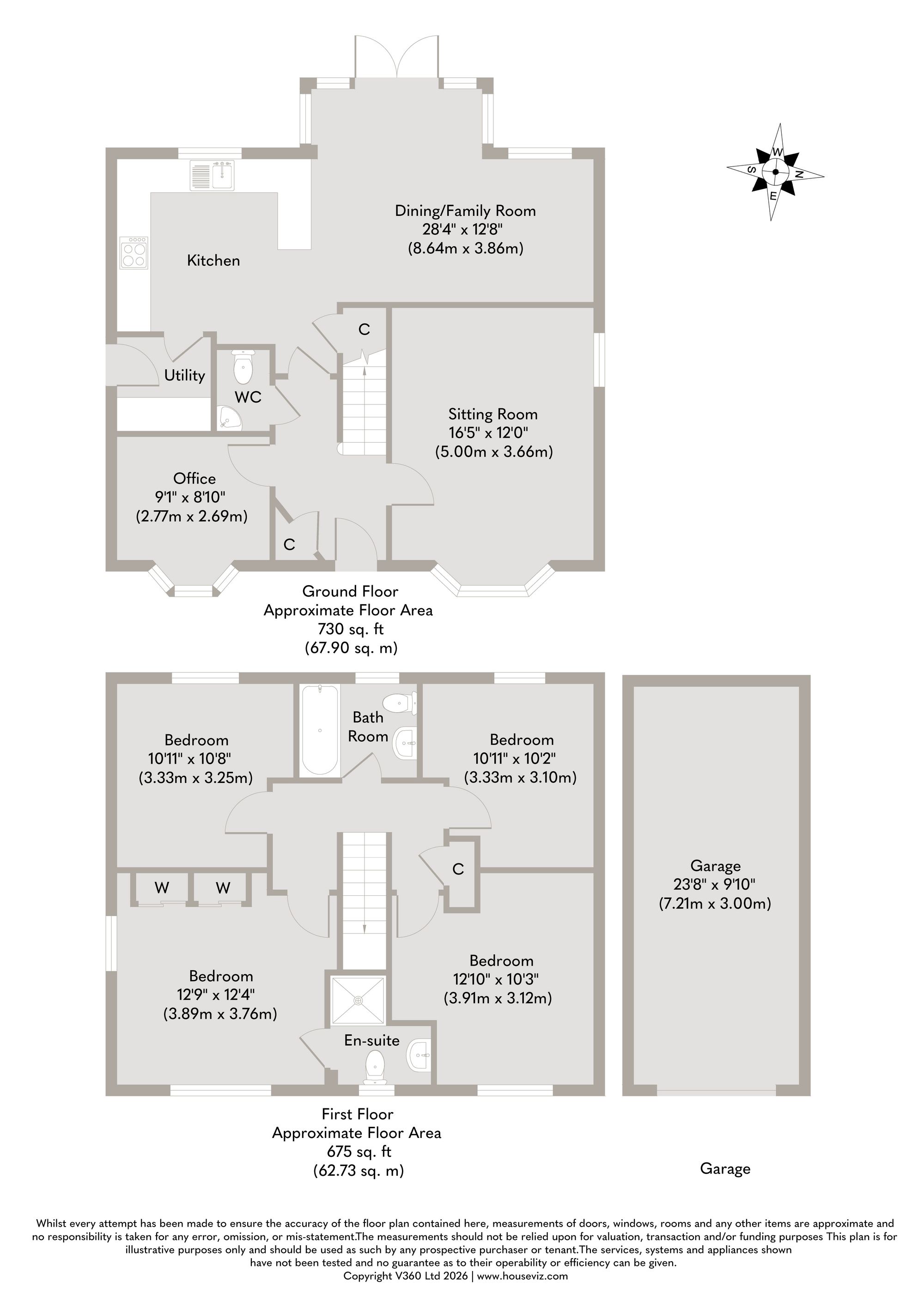 2 Revel Burroughs Way, Norwich floorplan