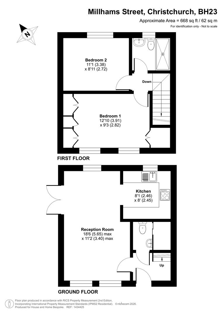 12 The Cloisters, Millhams Street, Christchurch floorplan