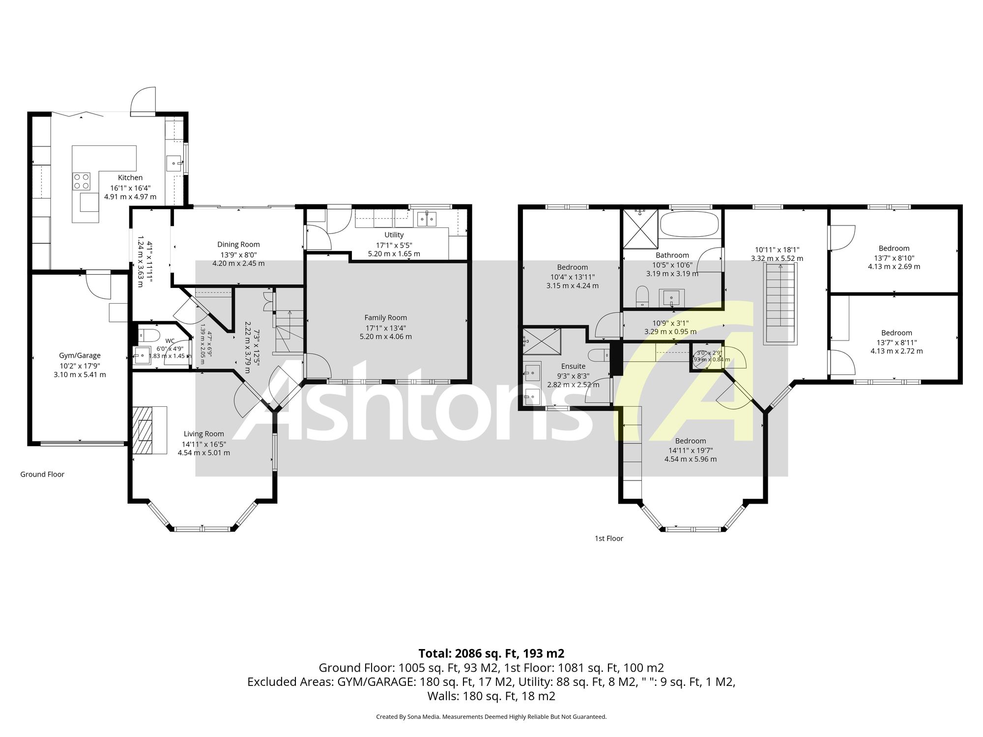 32 Kemberton Drive, Widnes floorplan
