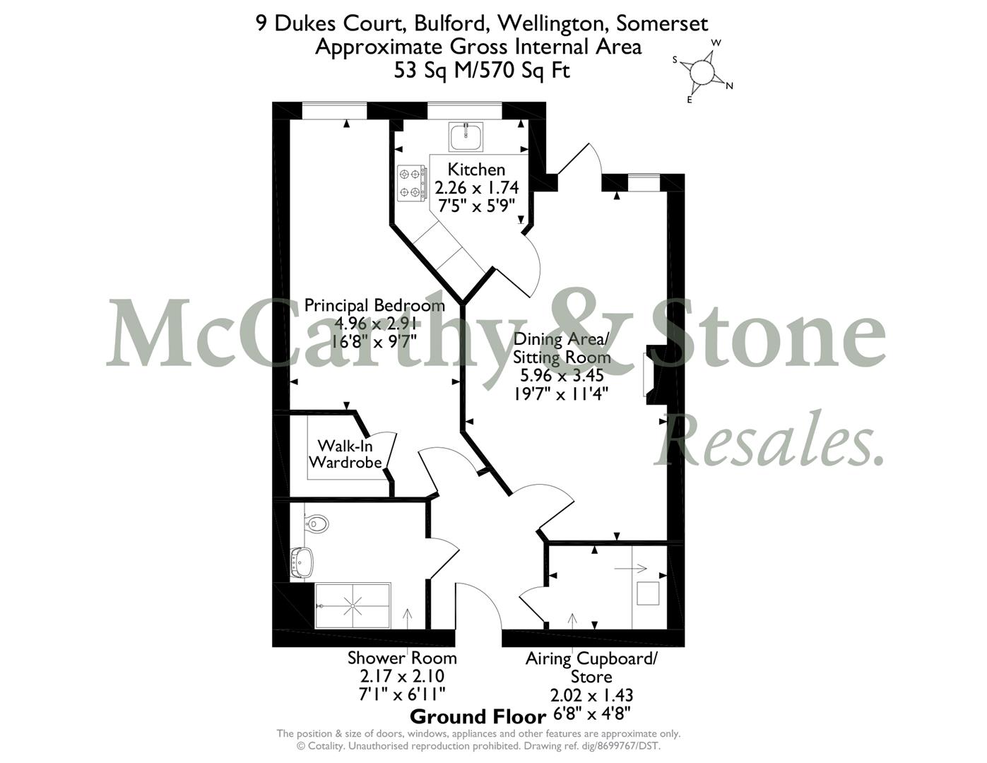 9 Dukes Court, Bulford, Wellington floorplan