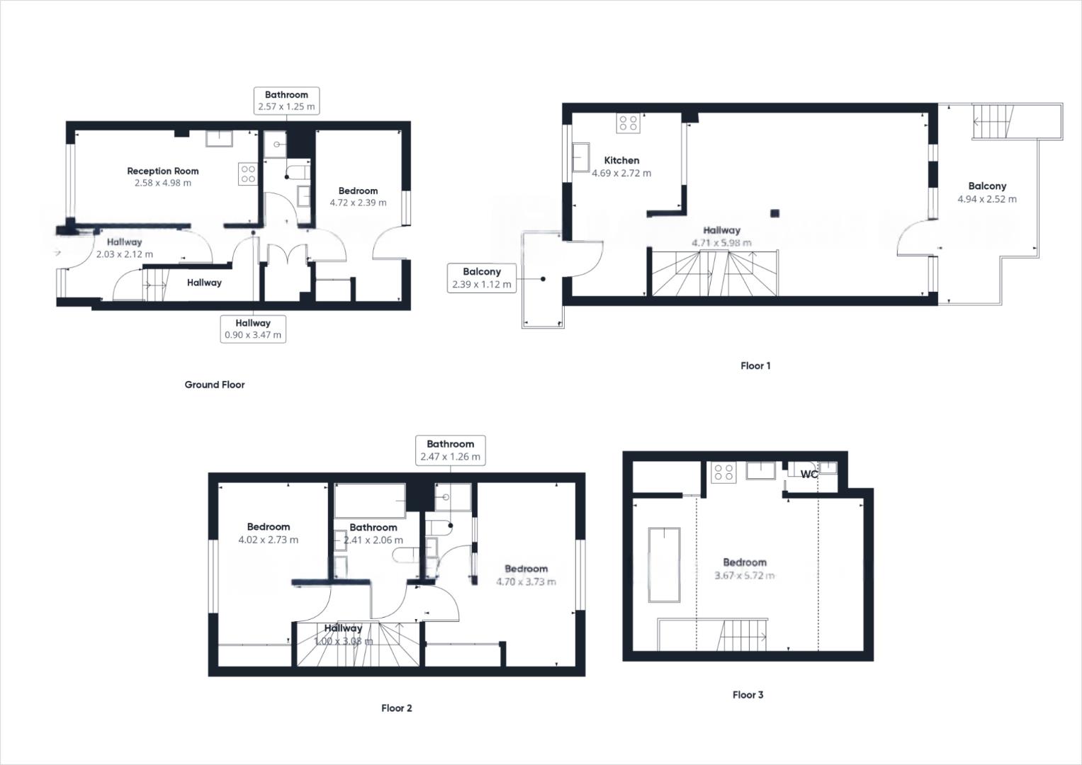 Marina Approach, Hayes, UB4 9TB floorplan