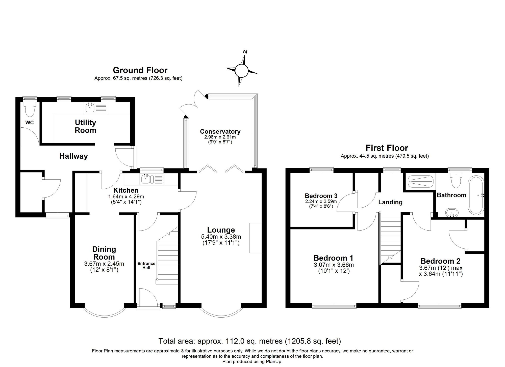 9 Park View, Royston floorplan