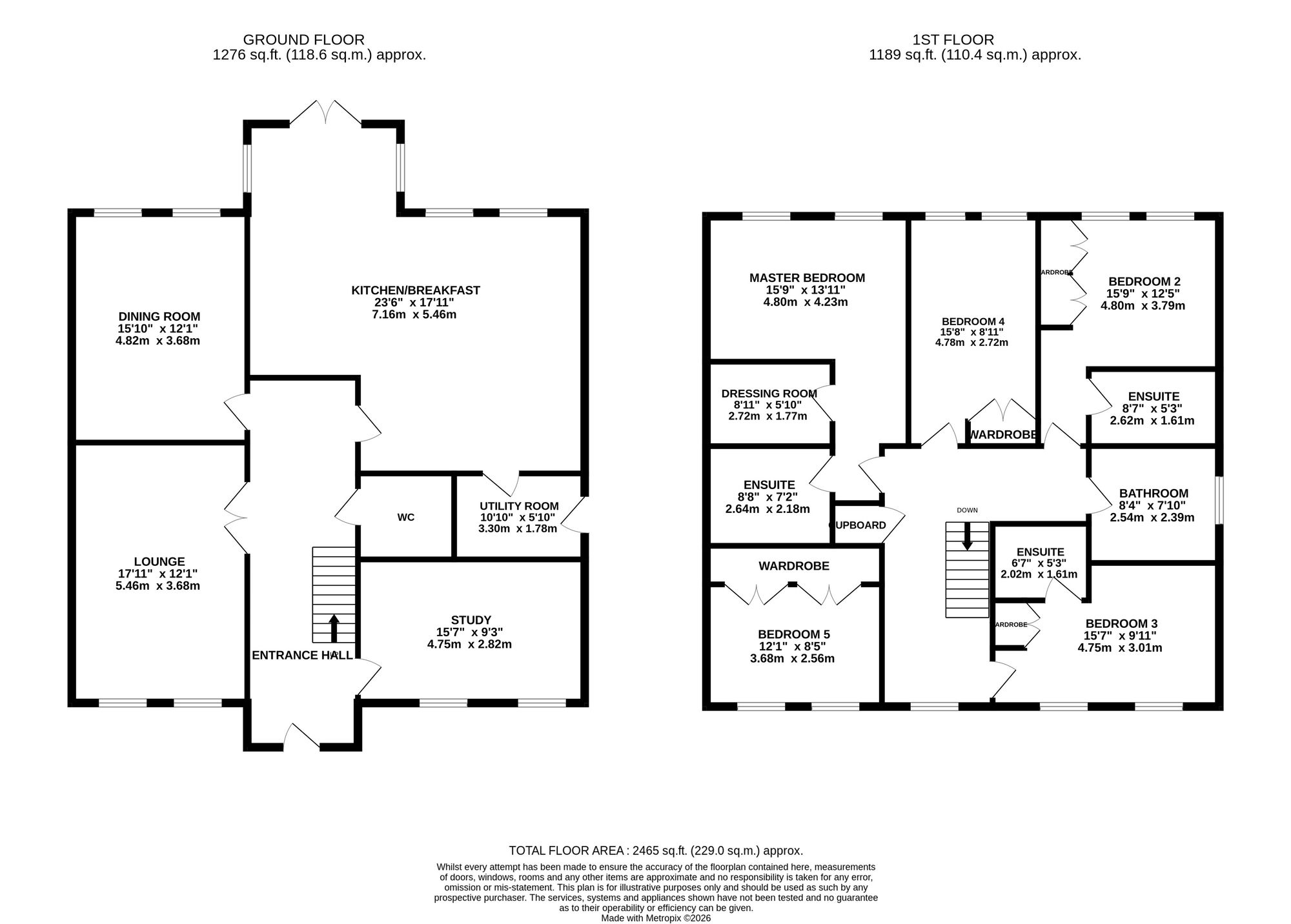 10 Village View Close, Crewe floorplan