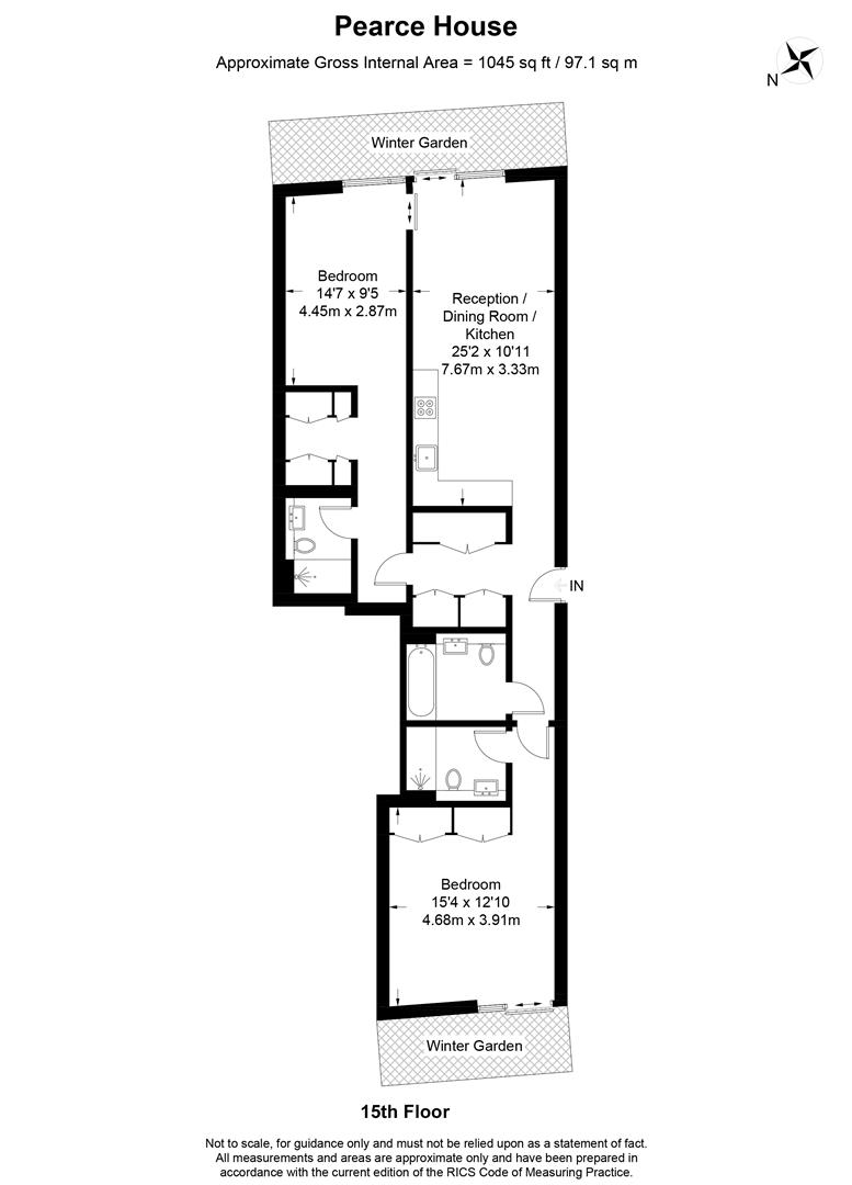 2 Bedrooms Flat for sale in Pearce House, Battersea Power Station, London SW11