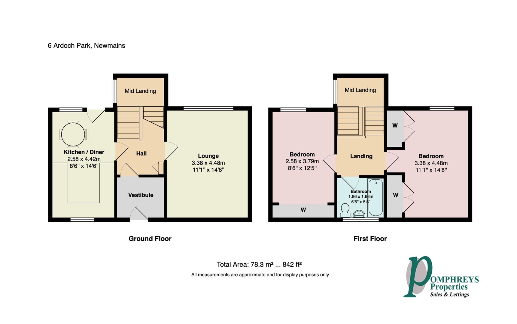 6, Ardoch Path, Wishaw floorplan