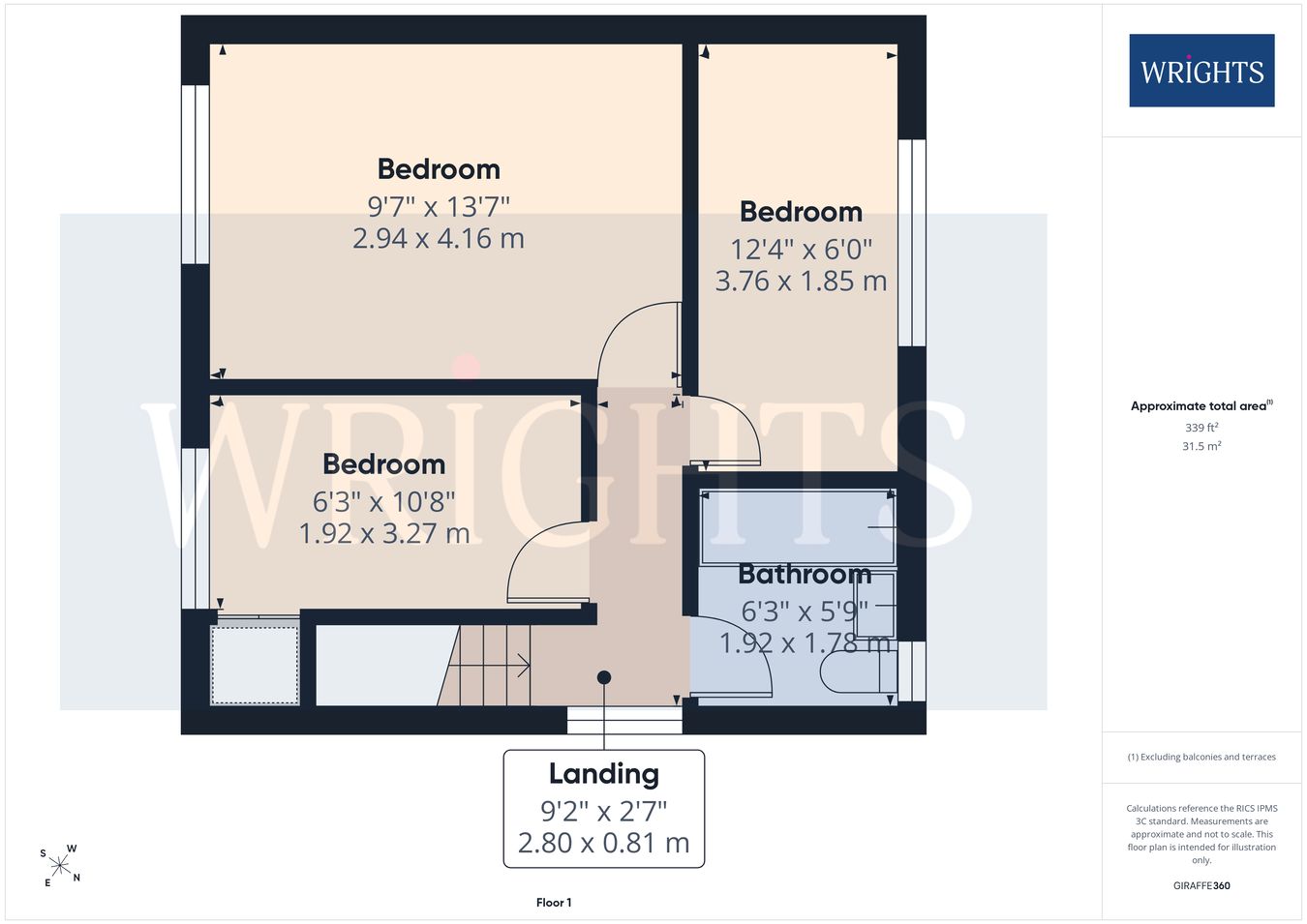 49, Lark Rise, Hatfield floorplan