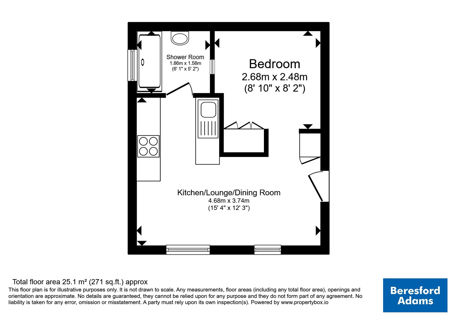 16, Lon Ceiriog, Denbighshire floorplan