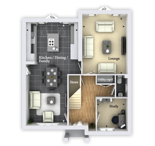 4 Bedrooms Detached house for sale in 