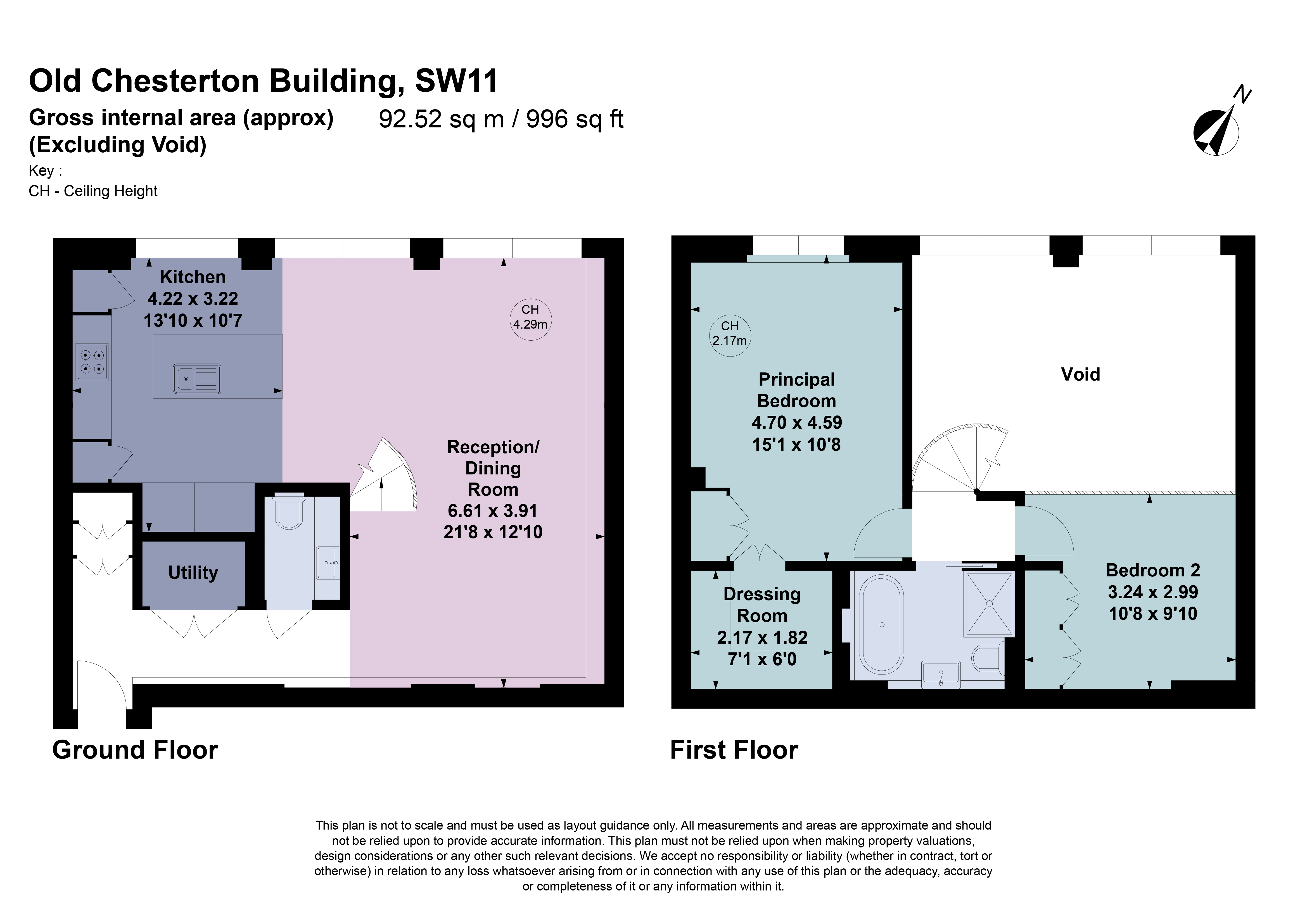 Flat 7,, Old Chesterton Building, London floorplan