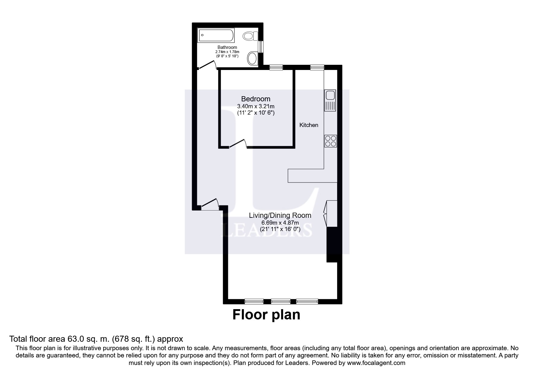 2 Bedrooms  to rent in Worcester Court, Marine Parade West, Essex CO15