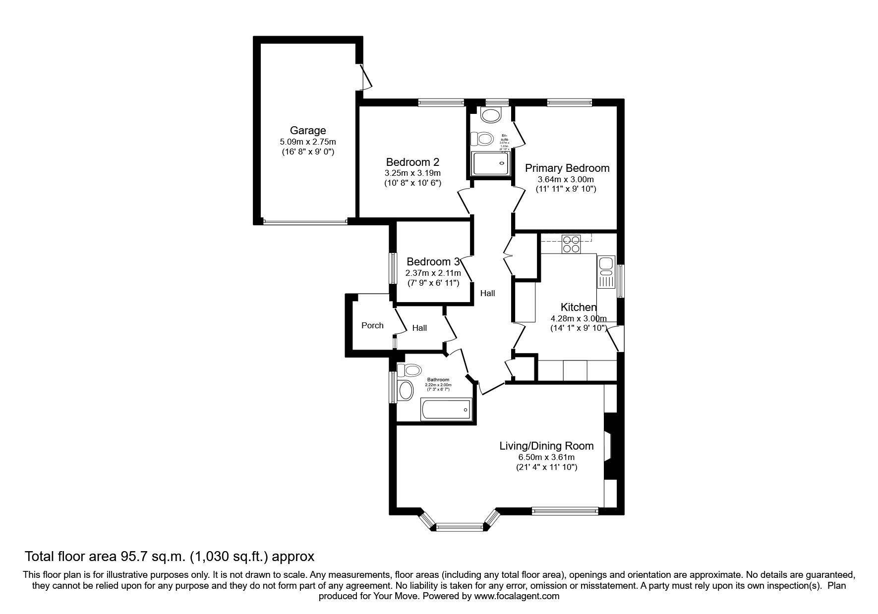 41, The Hawthorns, Cumbria floorplan